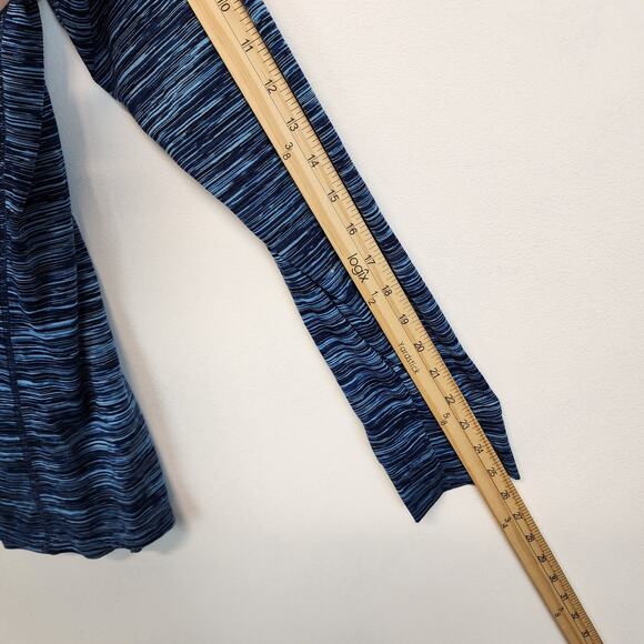 Under Armour Performance Pullover Size L Space Dye Blue 1/2 Zip Lightweight Gorp - Picture 10 of 11